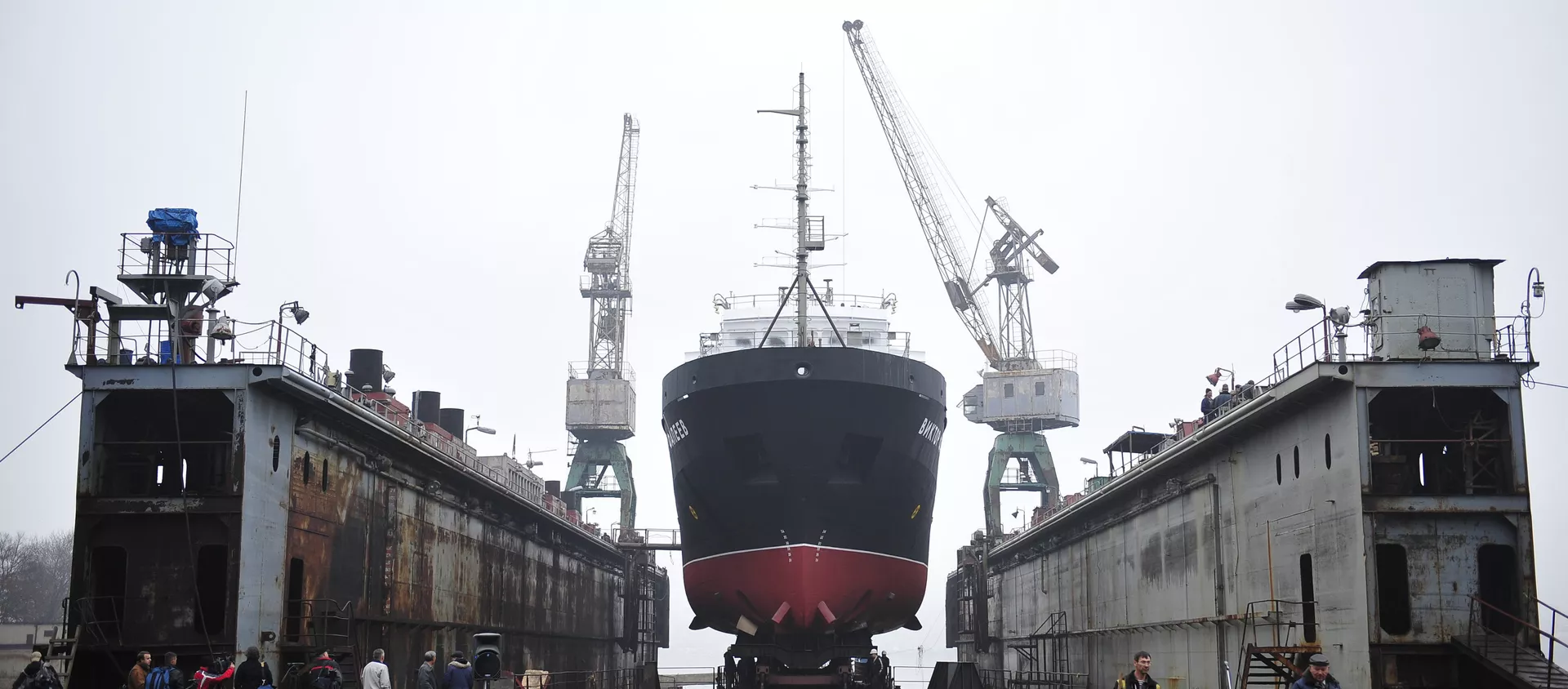 俄國防部為東方造船廠分配為太平洋艦隊艦艇建造碼頭的訂單 - 俄羅斯衛星通訊社, 1920, 27.04.2021