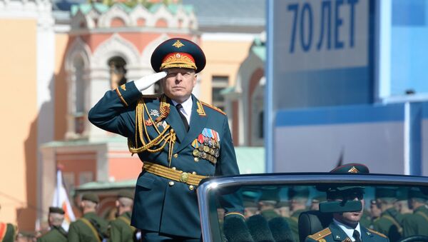 俄陆军总司令奥列格∙萨柳科夫上将 - 俄罗斯卫星通讯社