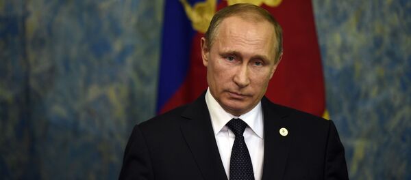 普京称比利塞尔爆炸案证明恐袭主义无国界 威胁全人类 普京称比利塞尔爆炸案证明恐袭主义无国界 威胁全人类 - 俄罗斯卫星通讯社