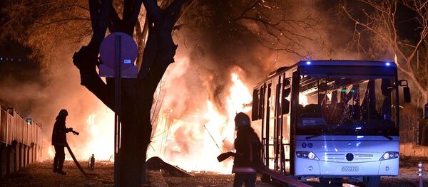 土耳其安卡拉省長：安卡拉市爆炸至少造成5人死亡 - 俄羅斯衛星通訊社