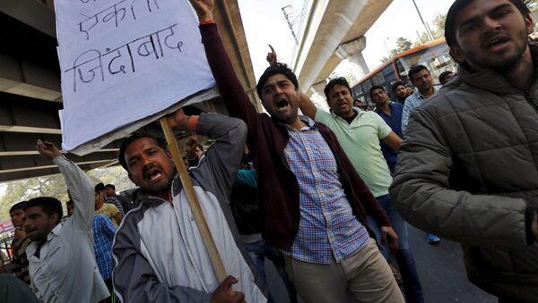 印度抗议者接受政府提议 - 俄罗斯卫星通讯社