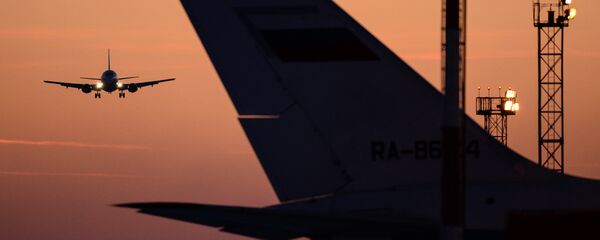 飞行员停下飞机让一对夫妇同他们病重的孙子告别 - 俄罗斯卫星通讯社