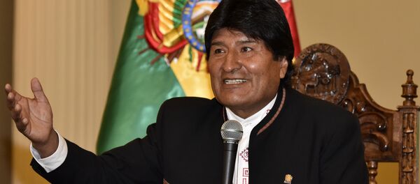 Эво Моралес - 俄罗斯卫星通讯社