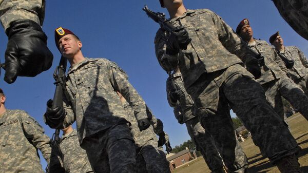 美國空降士兵（資料圖片） - 俄羅斯衛星通訊社