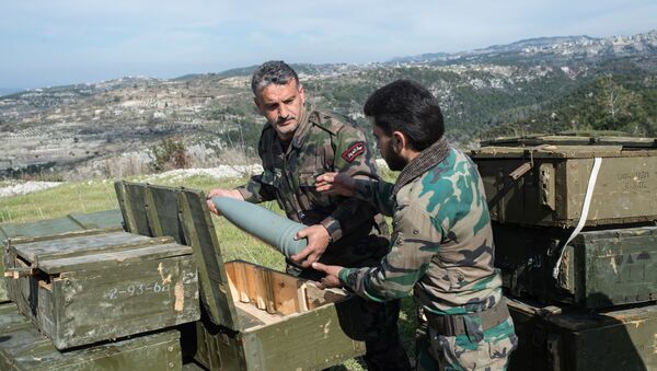 敘利亞軍人 - 俄羅斯衛星通訊社
