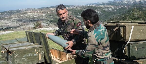 敘利亞軍人 - 俄羅斯衛星通訊社