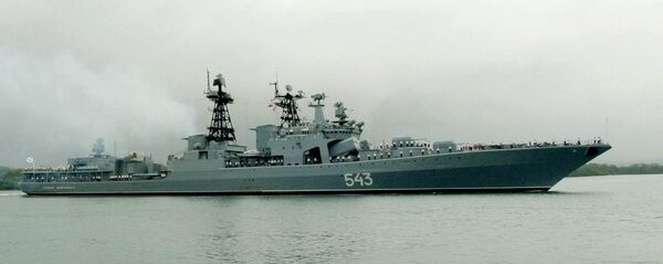 “沙波什尼科夫元帅”号大型反潜舰 “沙波什尼科夫元帅”号大型反潜舰 - 俄罗斯卫星通讯社