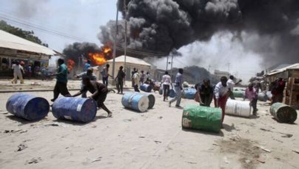“索马里青年党”武装分子袭击了索马里的军事基地，打死7名士兵 - 俄罗斯卫星通讯社