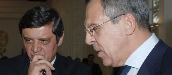 谢尔盖·拉夫罗夫与扎米尔·卡布洛夫 - 俄罗斯卫星通讯社