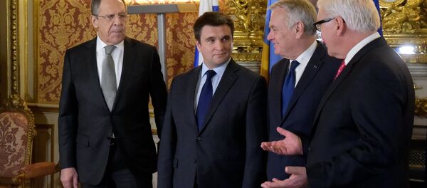 “诺曼底四方”外长会议 - 俄罗斯卫星通讯社