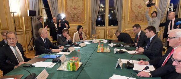 “诺曼底四方”会谈 - 俄罗斯卫星通讯社