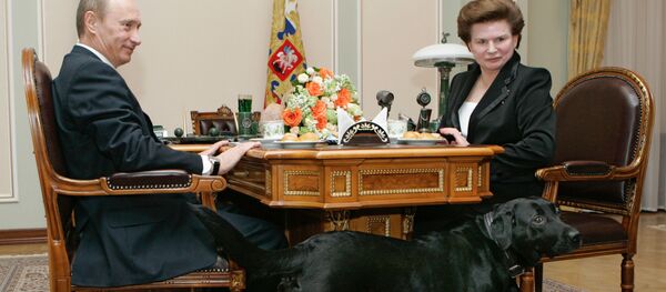 世界首位女宇航員建議送給普京450朵玫瑰花組成的花籃作為生日禮物 世界首位女宇航員建議送給普京450朵玫瑰花組成的花籃作為生日禮物 - 俄羅斯衛星通訊社