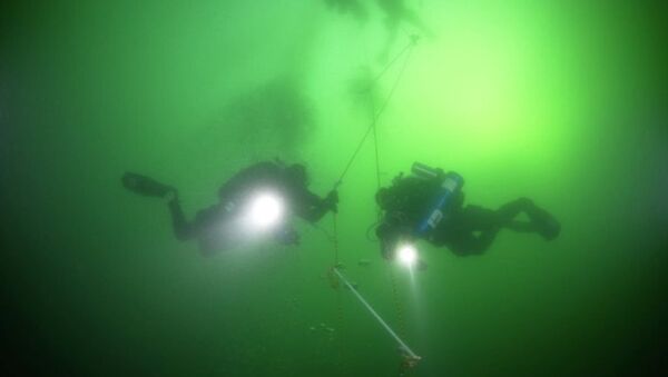 俄潛水者創下新的冰潛世界紀錄 - 俄羅斯衛星通訊社
