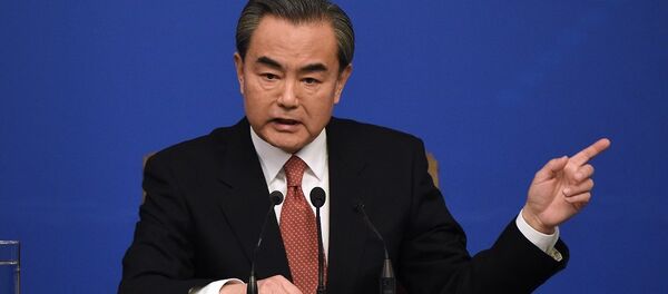 中国外长王毅 - 俄罗斯卫星通讯社