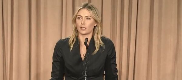 莎娃承认未通过兴奋剂检测 - 俄罗斯卫星通讯社