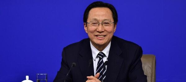 中國農業部部長韓長賦 - 俄羅斯衛星通訊社