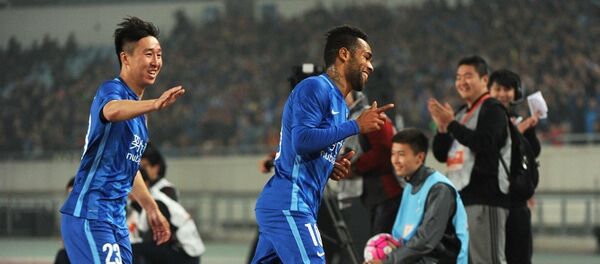 意大利国际米兰队前球员埃德尔∙马丁斯成为中国江苏苏宁俱乐部球员 - 俄罗斯卫星通讯社