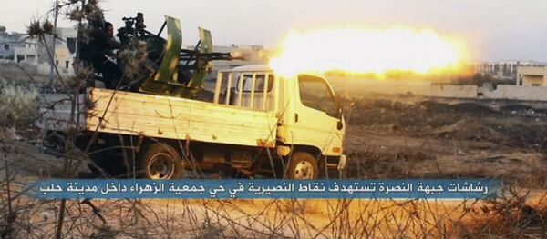 恐怖分子襲擊了敘反對派陣地，並佔領了武器庫 - 俄羅斯衛星通訊社