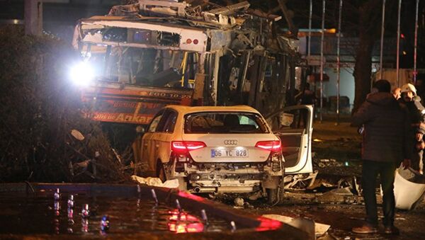土耳其卫生部：安卡拉恐怖袭击死亡人数上升至37人 - 俄罗斯卫星通讯社
