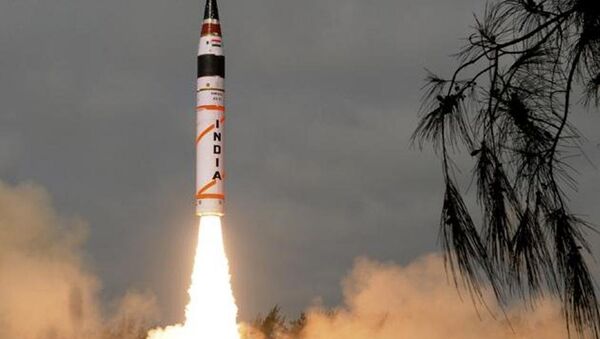 外媒：印度再次试射“烈火-1”弹道导弹 - 俄罗斯卫星通讯社