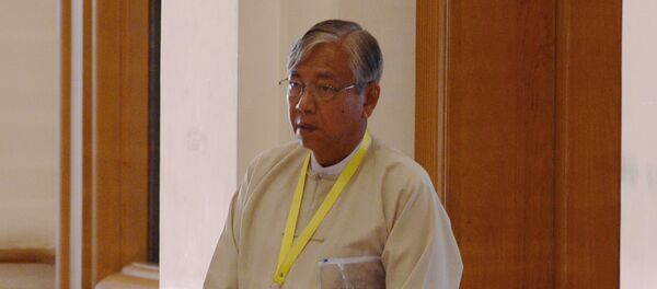 诺贝尔奖得主昂山素季的盟友吴廷觉被选为缅甸总统 诺贝尔奖得主昂山素季的盟友吴廷觉被选为缅甸总统 - 俄罗斯卫星通讯社