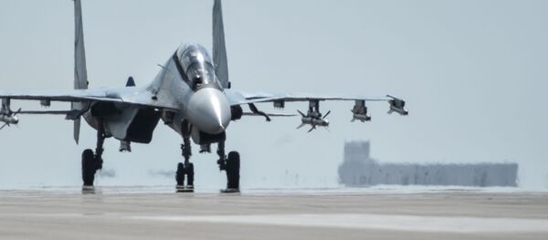 俄空天部队针对恐怖分子化武袭击阿勒颇平民的据点实施空袭 - 俄罗斯卫星通讯社