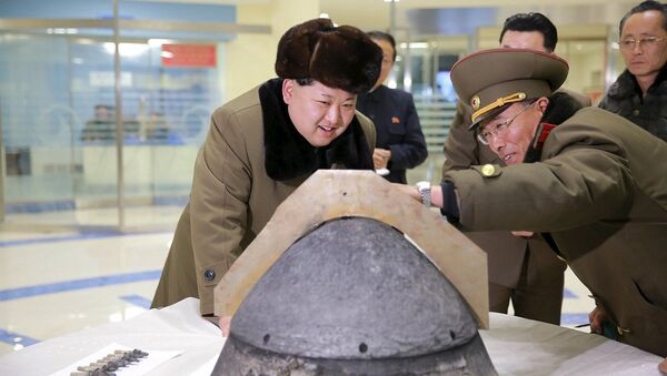 朝鲜成功地为弹道导弹核弹头壳体返回稠密大气层进行了耐热性地面测试。 - 俄罗斯卫星通讯社