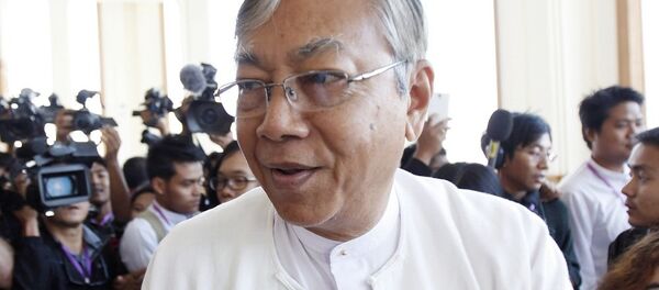 中國外交部:緬甸總統廷覺將於4月6日至11日訪華 中國外交部:緬甸總統廷覺將於4月6日至11日訪華 - 俄羅斯衛星通訊社