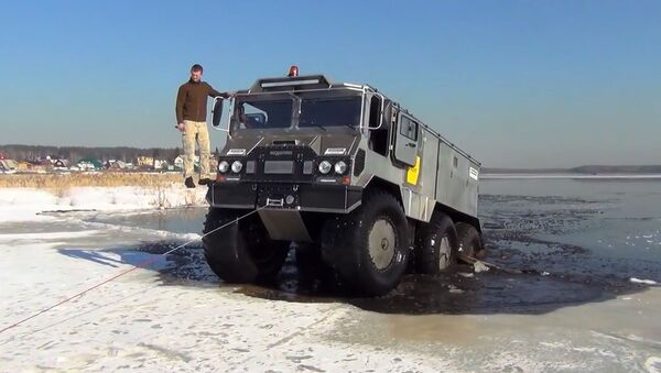 俄羅斯越野車準備前往南極考察 - 俄羅斯衛星通訊社
