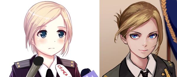 海豚治好了克里米亞美女檢察長的抑鬱症 海豚治好了克里米亞美女檢察長的抑鬱症 - 俄羅斯衛星通訊社