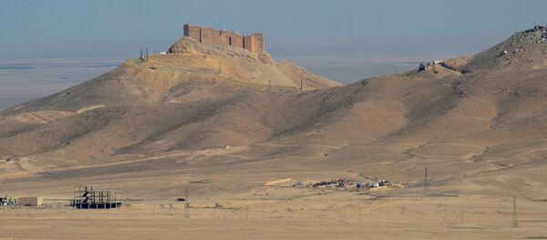 敘利亞媒體稱巴爾米拉地區恐怖組織總部被搗毀 - 俄羅斯衛星通訊社