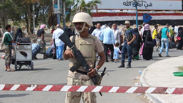 Боец сил безопасности Йемена в Адене - 俄罗斯卫星通讯社