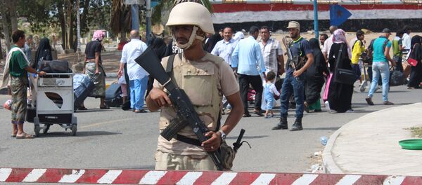 Боец сил безопасности Йемена в Адене - 俄羅斯衛星通訊社