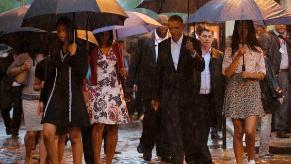 Прогулка Барака Обамы по Старой Гаване - 俄罗斯卫星通讯社