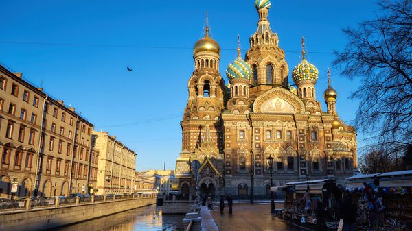 聖彼得堡的滴血救世主教堂 - 俄羅斯衛星通訊社