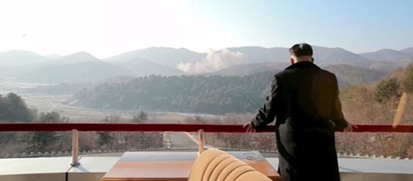 朝鲜公布新型地空导弹发射视频 - 俄罗斯卫星通讯社