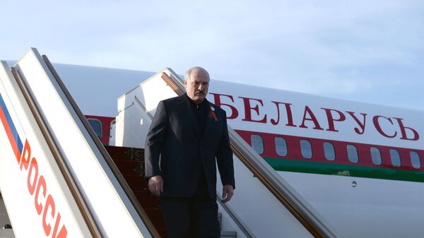 白俄羅斯總統抵達俄羅斯進行訪問 資料圖 - 俄羅斯衛星通訊社