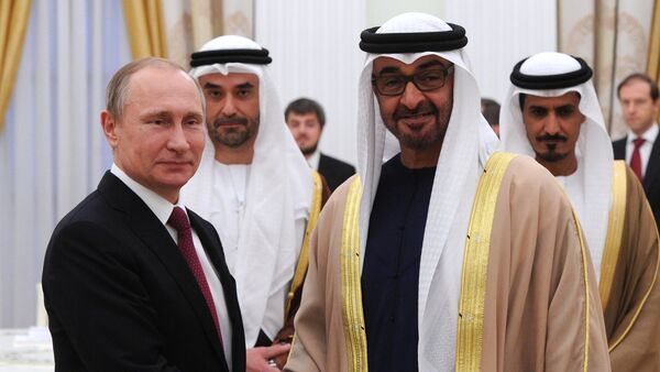 阿布扎比王储：俄罗斯在中东发挥重要作用 - 俄罗斯卫星通讯社