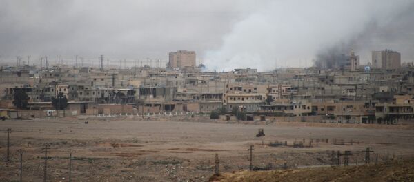 俄國防部公佈米-28攻擊直升機在巴爾米拉進行戰鬥作業的畫面 - 俄羅斯衛星通訊社