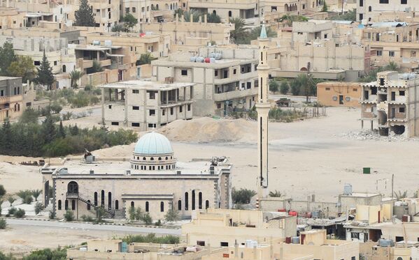 巴爾米拉古城是聯合國教科文組織六大世界文化遺產之一,從2015年5月中旬開始處於IS的控制之下。 巴爾米拉古城是聯合國教科文組織六大世界文化遺產之一,從2015年5月中旬開始處於IS的控制之下。 - 俄羅斯衛星通訊社