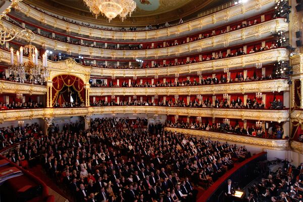 大剧院历史舞台再度开放 - 俄罗斯卫星通讯社