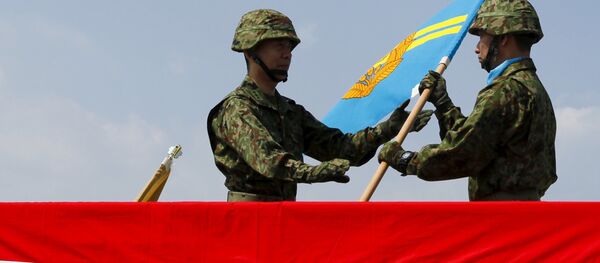 駐守與那國島的日本自衛隊士兵 - 俄羅斯衛星通訊社