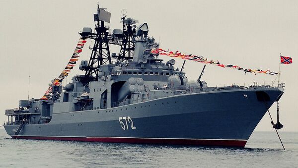 ‘維諾格拉多夫海軍上將’號大型獵潛艦 - 俄羅斯衛星通訊社