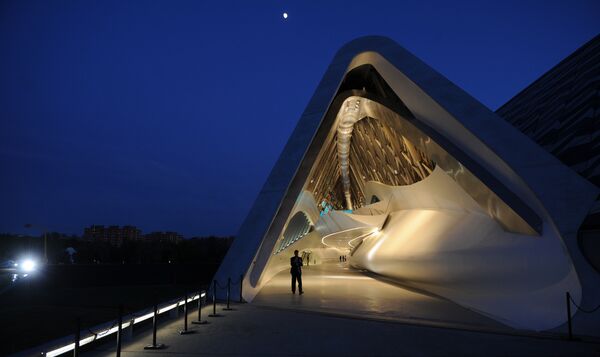Water, a scarce resource pavilion designed by Zaha Hadid Water, a scarce resource pavilion designed by Zaha Hadid - 俄羅斯衛星通訊社