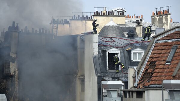 警方证实巴黎居民楼爆炸原因是火灾 - 俄罗斯卫星通讯社