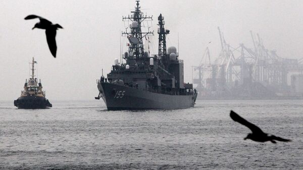日本军舰抵达菲律宾苏比克湾接近争议海域 - 俄罗斯卫星通讯社