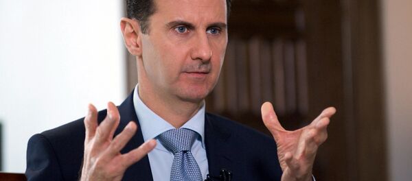 叙利亚总统阿萨德称民众希望和平正做出有利于政府的选择 - 俄罗斯卫星通讯社