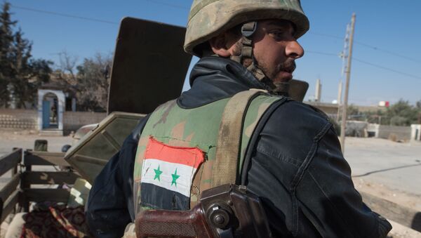 叙利亚军队全面解放盖尔耶泰因 - 俄罗斯卫星通讯社
