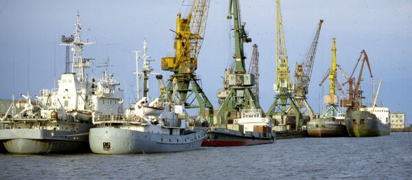 阿穆尔河畔尼古拉耶夫斯克河港口 - 俄罗斯卫星通讯社