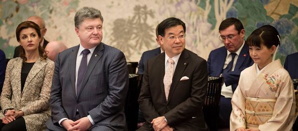 波羅申科親信在烏日領導人會晤時睡著 - 俄羅斯衛星通訊社